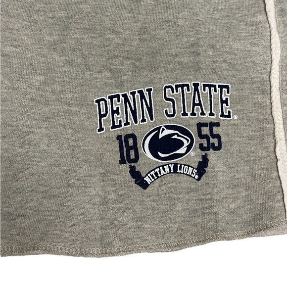 Penn‎ State Cut Off Sweats by Champion Gray Medium Shorts Excellent Unisex - Picture 7 of 7